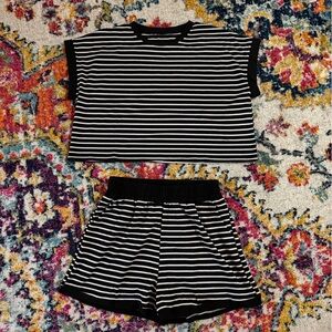 SHEIN matching top & shorts Size medium